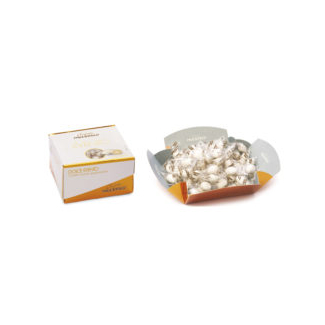 Confetti bianchi "Maxtris" dolce evento incartati singolarmente, confezione da 500 gr