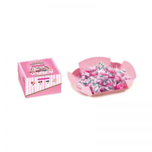 Confetti rosa "Maxtris" dolce arrivo incartati singolarmente, confezione da 500 gr
