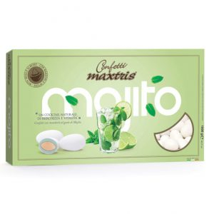 Confetti bianchi "Maxtris" mojito, confezione da 1 kg